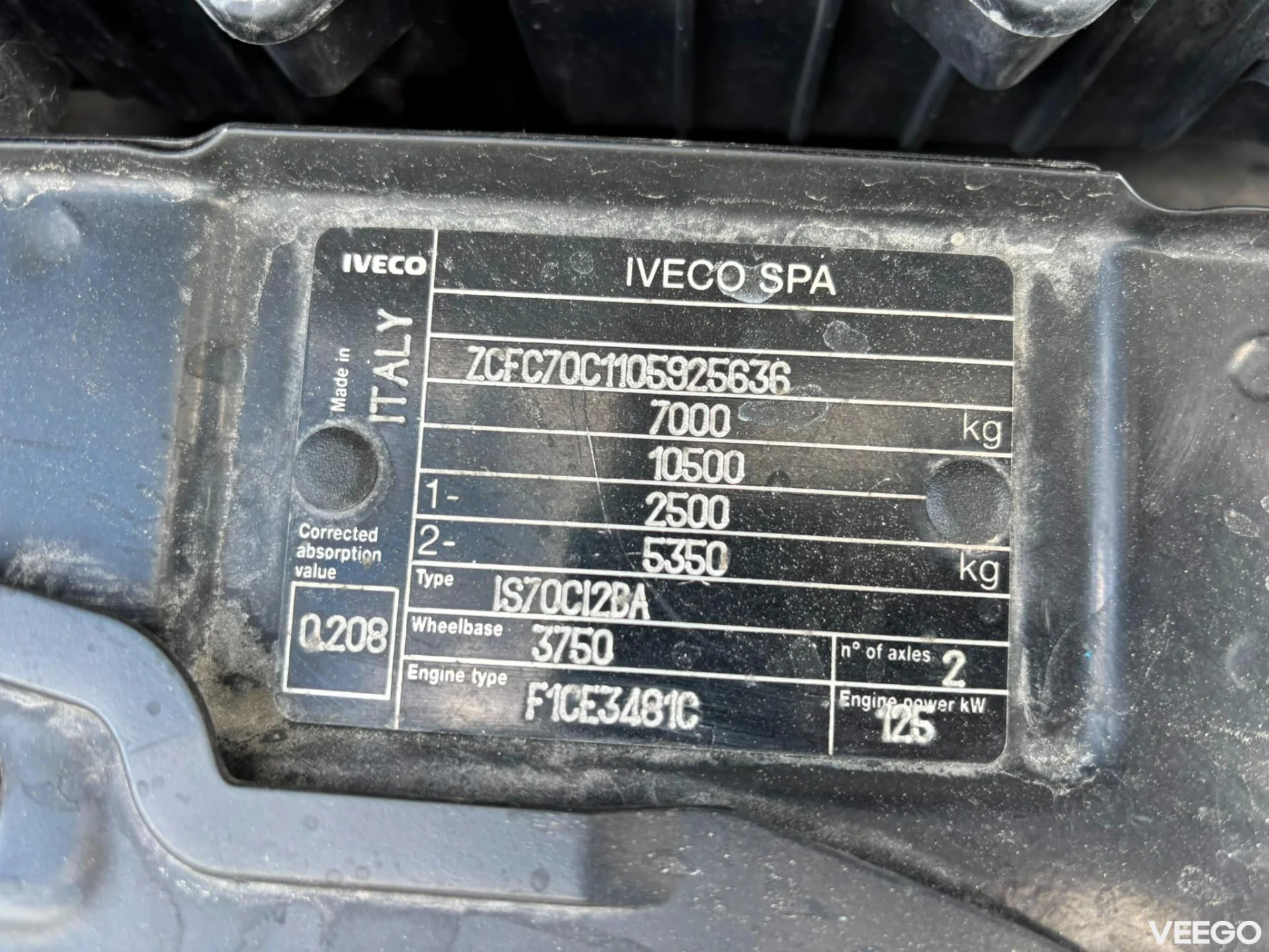 Iveco Daily BOX L=4177 mm 170kW