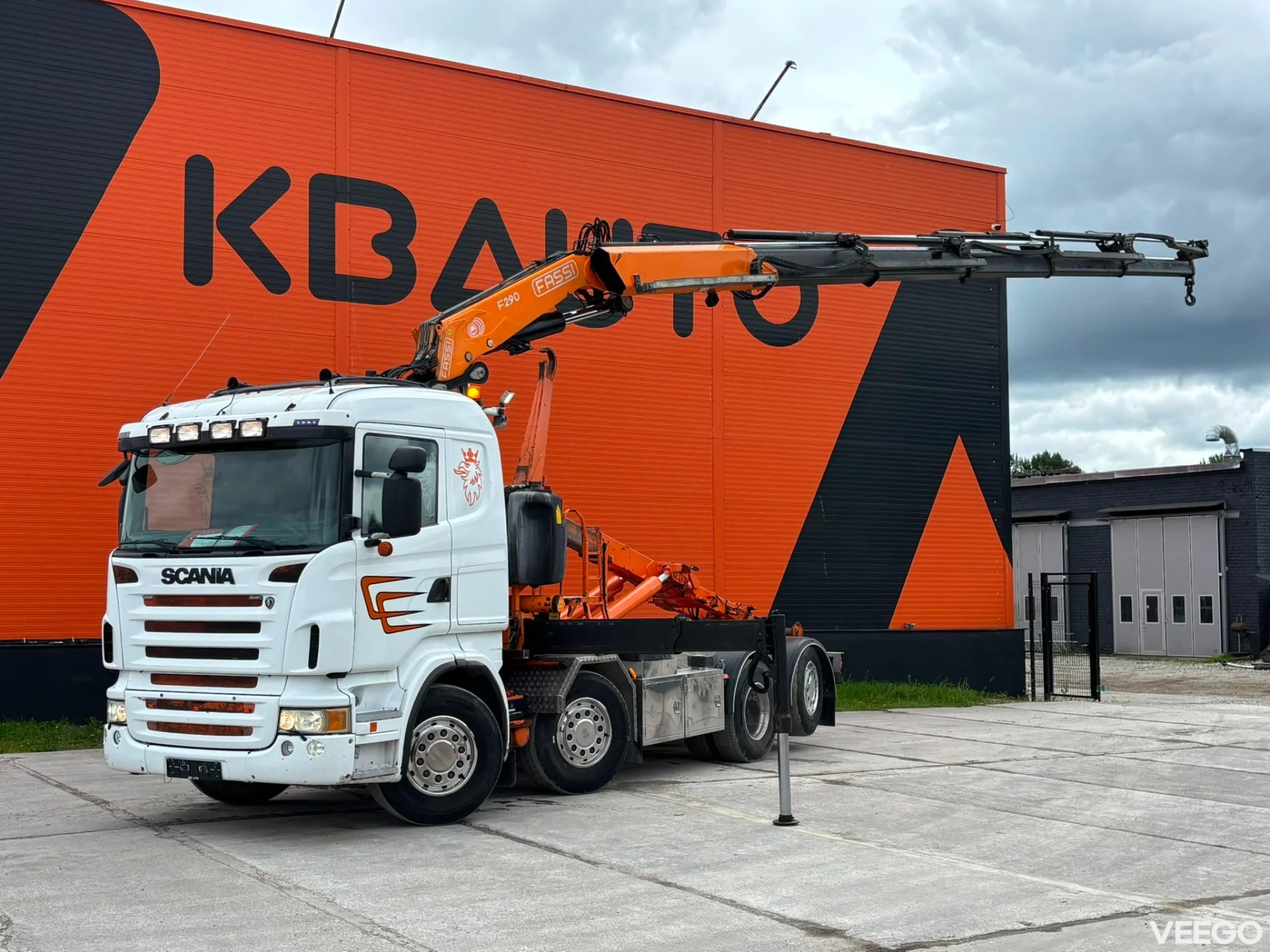Scania R420 FASSI F290 / AJK 20 ton L=5000 mm 420kW