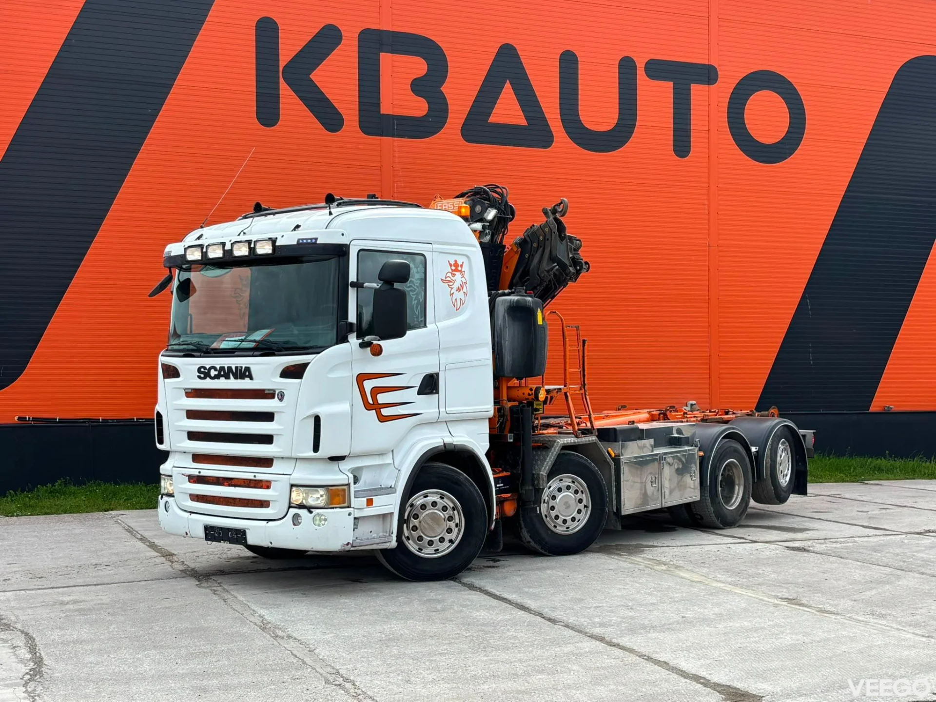 Scania R420 FASSI F290 / AJK 20 ton L=5000 mm 420kW