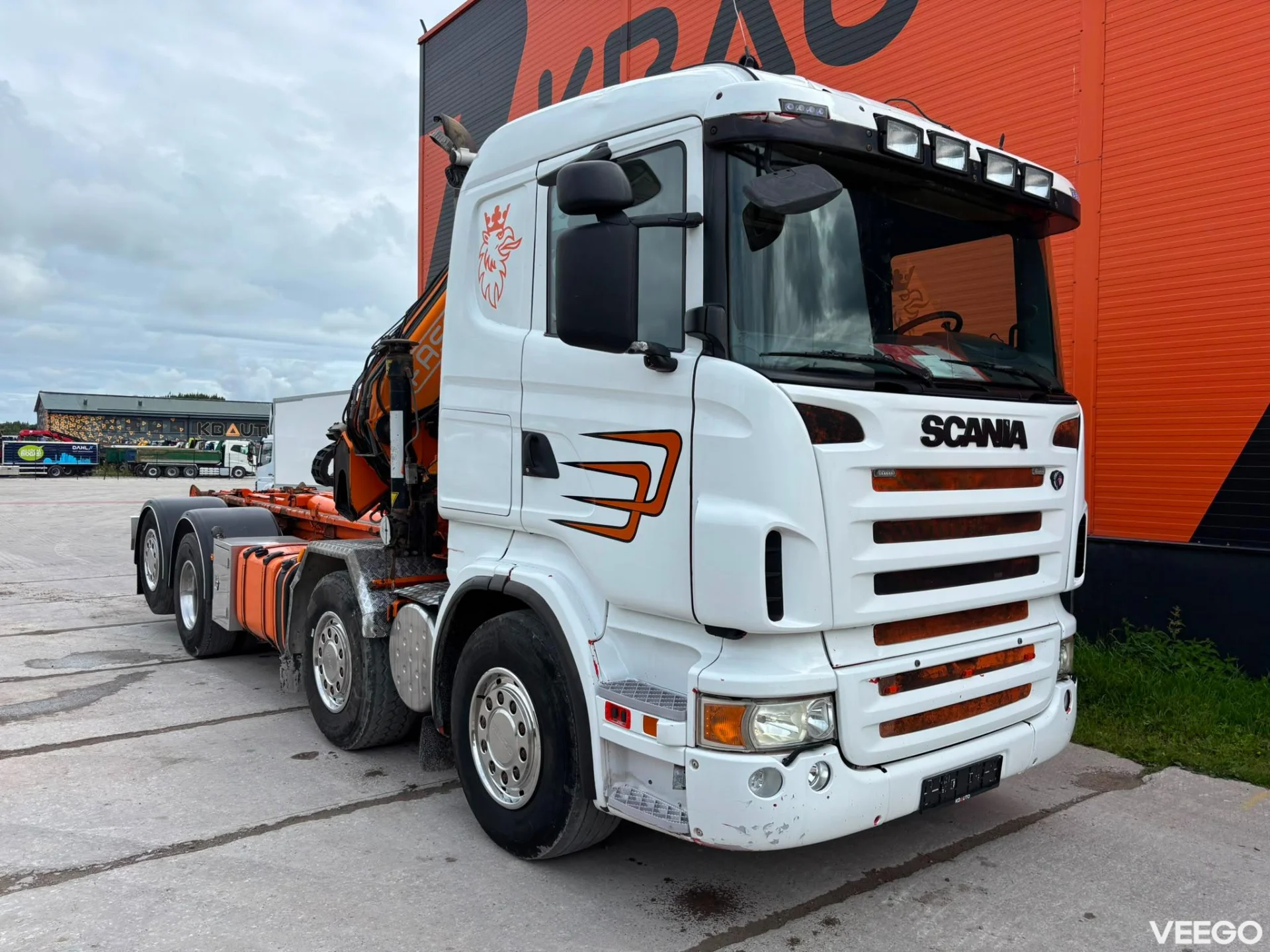 Scania R420 FASSI F290 / AJK 20 ton L=5000 mm 420kW