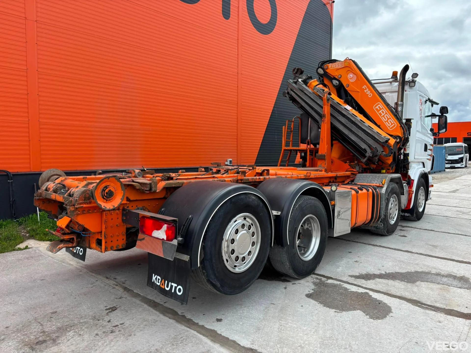 Scania R420 FASSI F290 / AJK 20 ton L=5000 mm 420kW