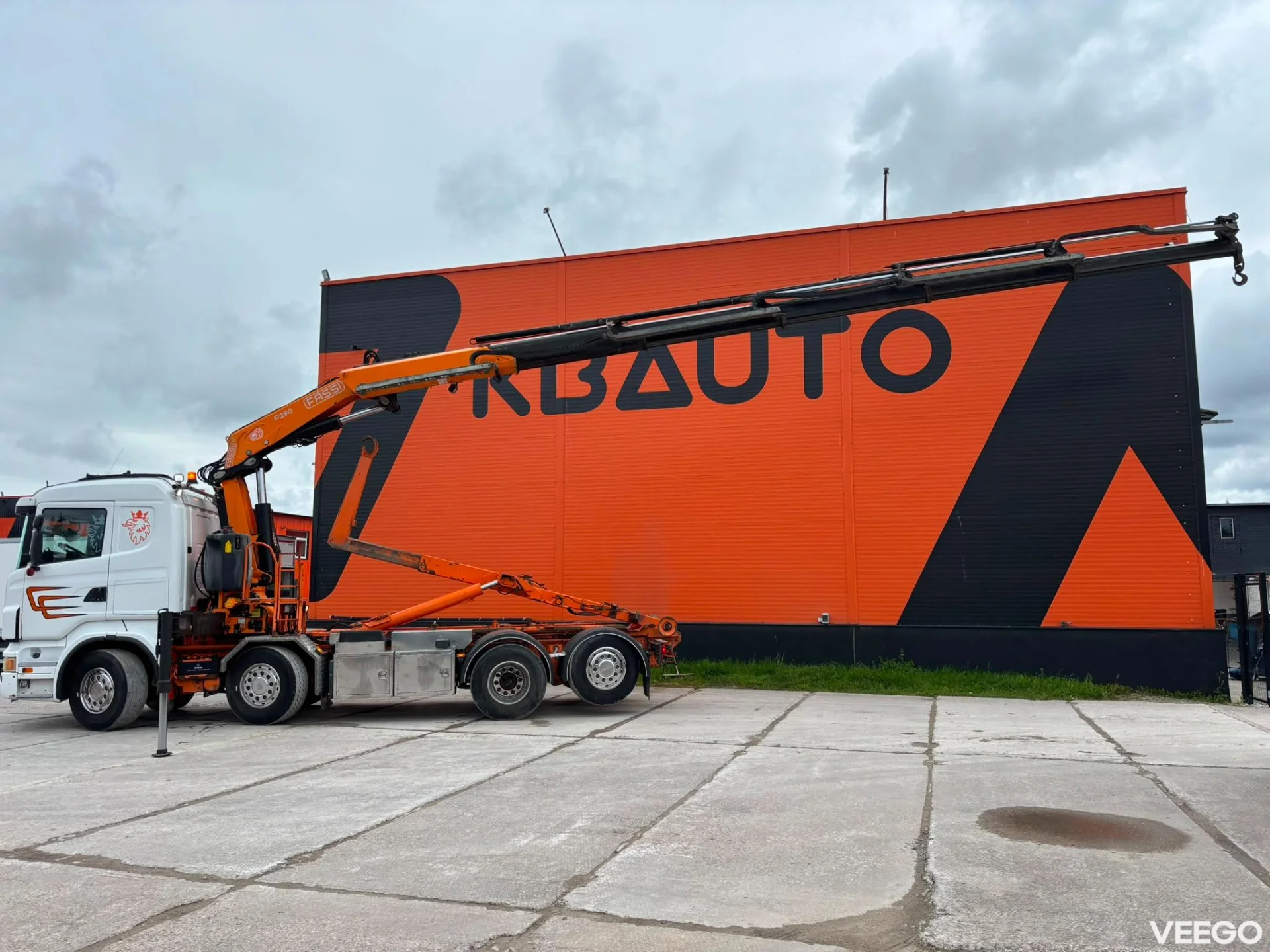 Scania R420 FASSI F290 / AJK 20 ton L=5000 mm 420kW