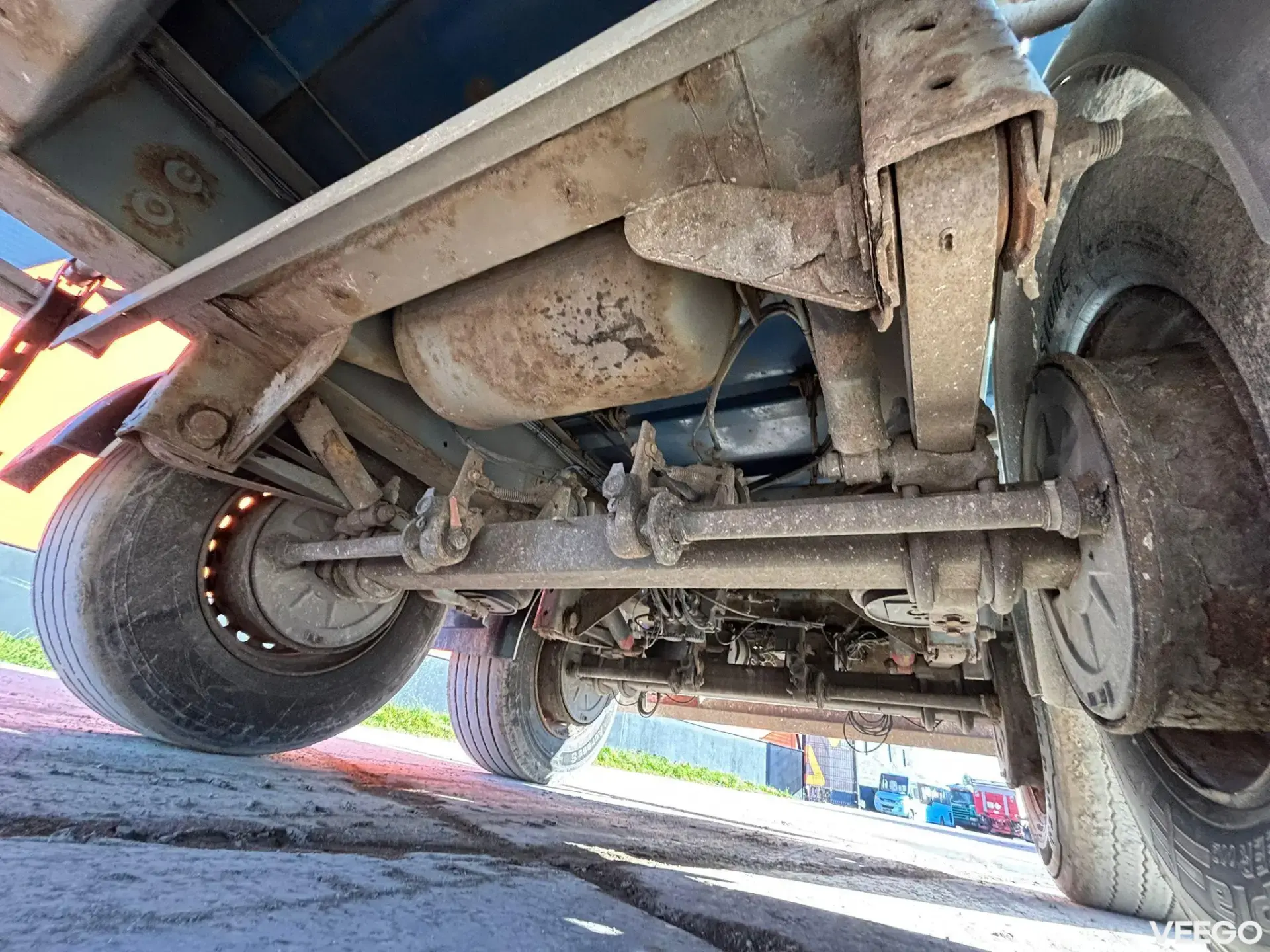 Kel-berg D32B4 BPW AXLES / EXTENDABLE DRAWBAR / BOX L=7605 mm