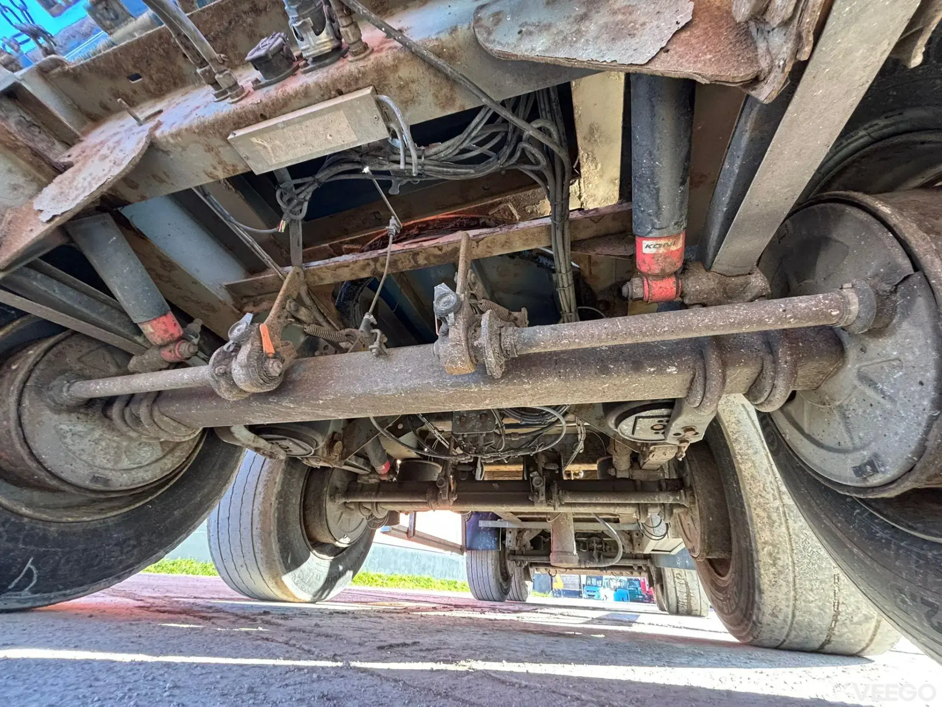 Kel-berg D32B4 BPW AXLES / EXTENDABLE DRAWBAR / BOX L=7605 mm