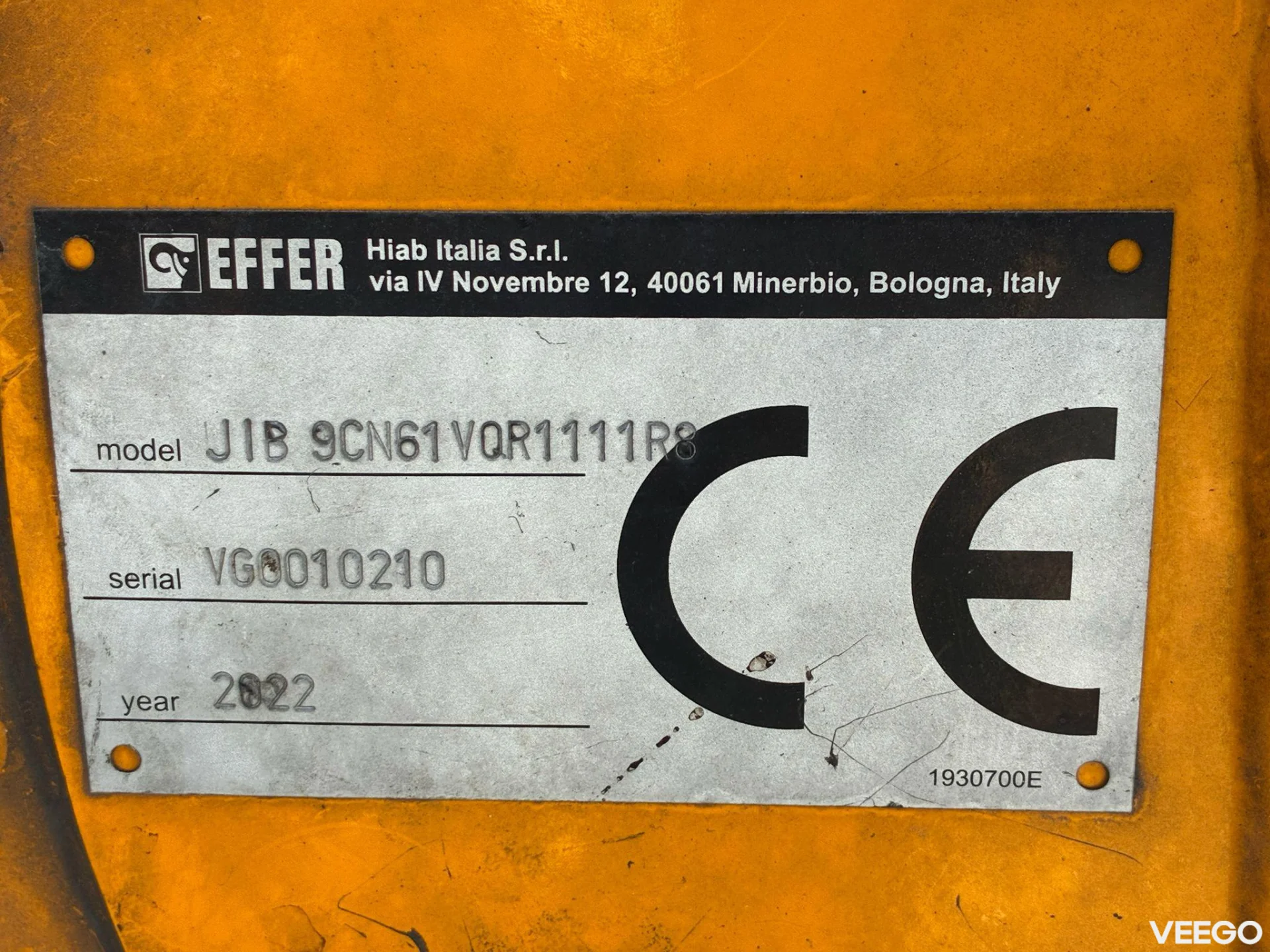 Effer 955 2022 YEAR kW