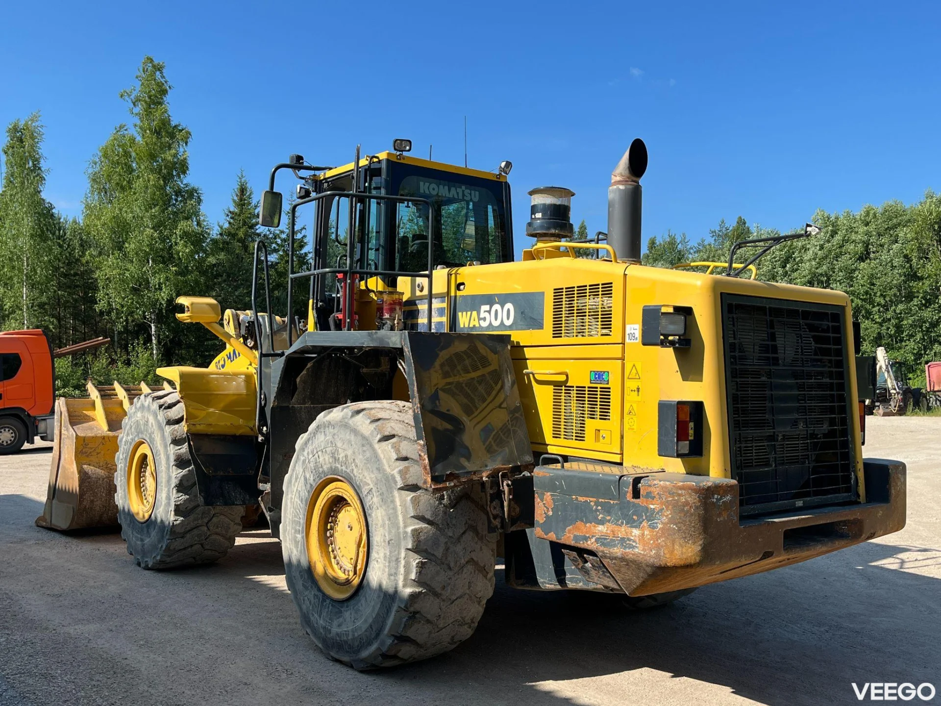 Komatsu WA500 Central Lubrication | Scale 266kW