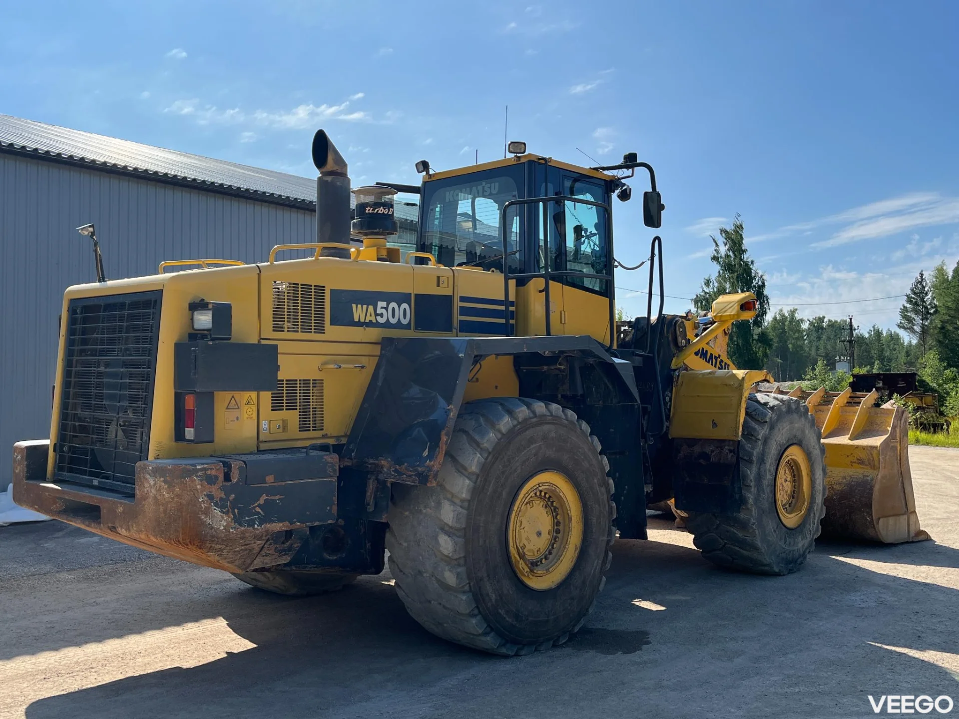 Komatsu WA500 Central Lubrication | Scale 266kW