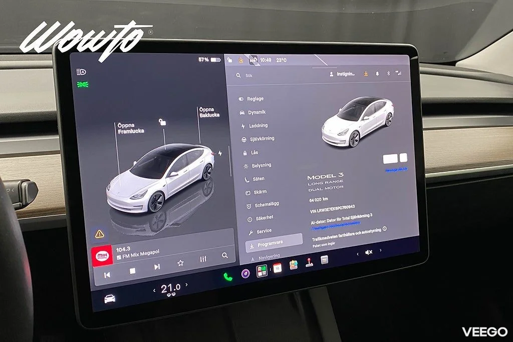 Tesla Model 3 Long Range AWD 498HK 366kW