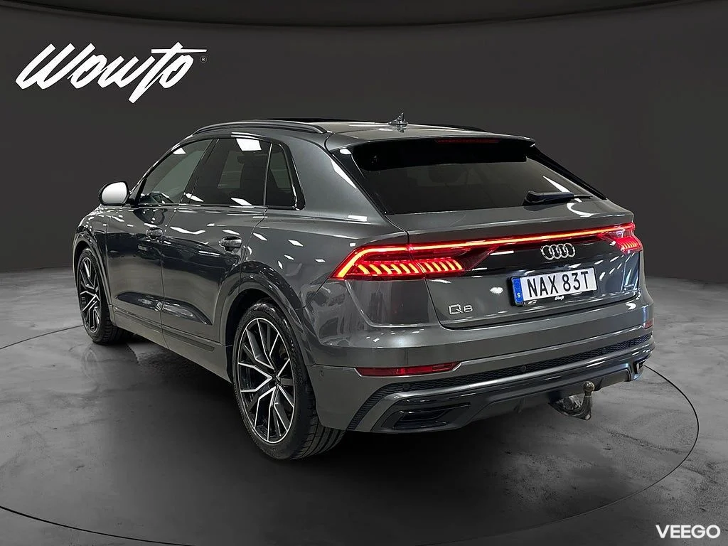Audi Q8 50 TDI quattro S line 286hk / B&O / Pano / HD Matrix 210kW