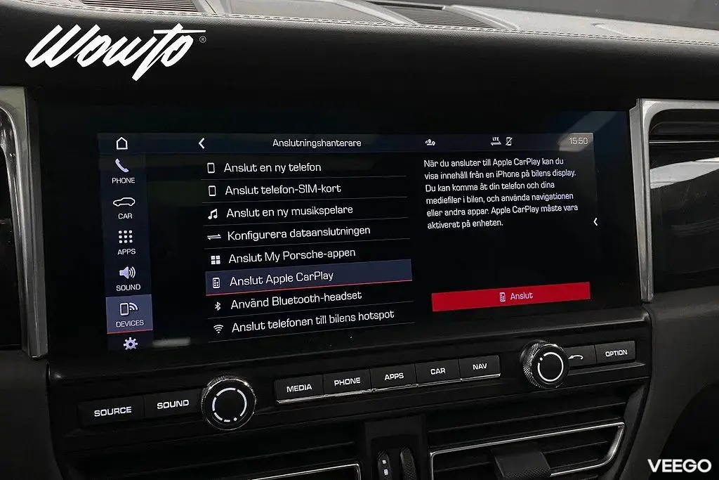 Porsche Macan S PDK 354HK / Bose / Pano / Värmare / PDLS 260kW