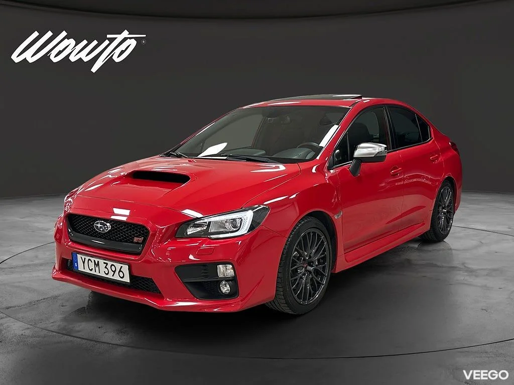 Subaru WRX STI 2.5 300HK AWD / Sv-såld / 1 Brukare / 3868mil 221kW