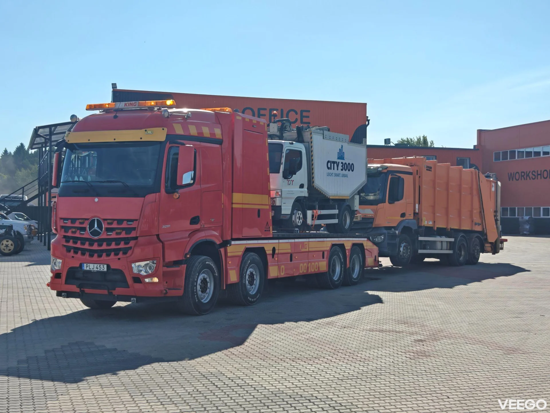 Mercedes-Benz Arocs FAS 12TON / 3x WINCH 12t + 20t + 6.7t / REMOTE  510kW