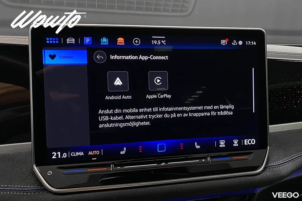 Volkswagen Passat eHybrid 1.5 TSI DSG 272HK R-Line/Pano/Moms 200kW