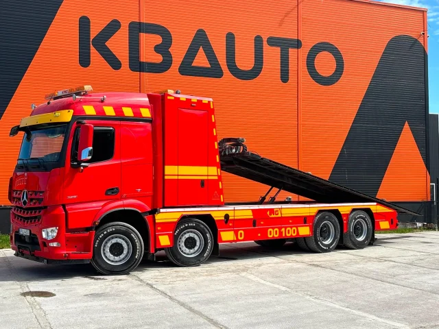 Image of Mercedes-Benz Arocs FAS 12TON / 3x WINCH 12t + 20t + 6.7t / REMOTE  510kW