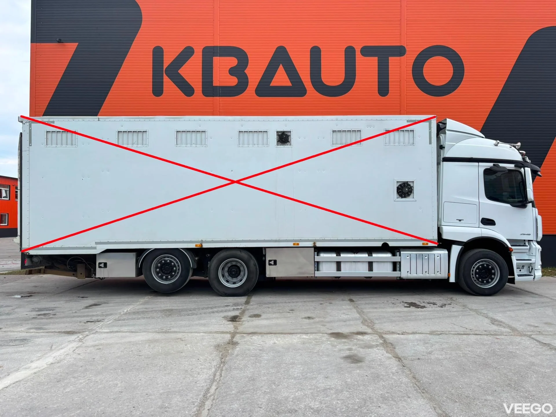 Mercedes-Benz Actros FOR SALE AS CHASSIS / CHASSIS L=8000 mm 460kW