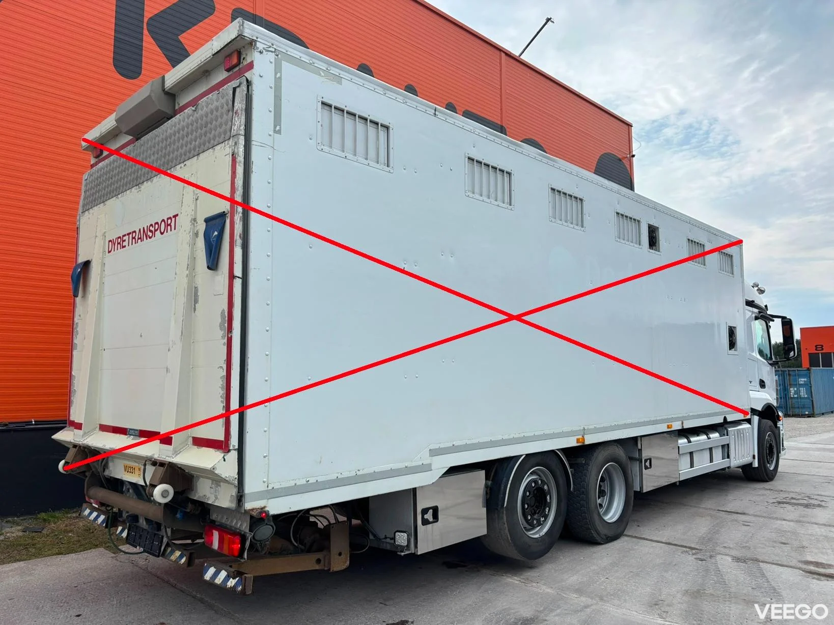 Mercedes-Benz Actros FOR SALE AS CHASSIS / CHASSIS L=8000 mm 460kW