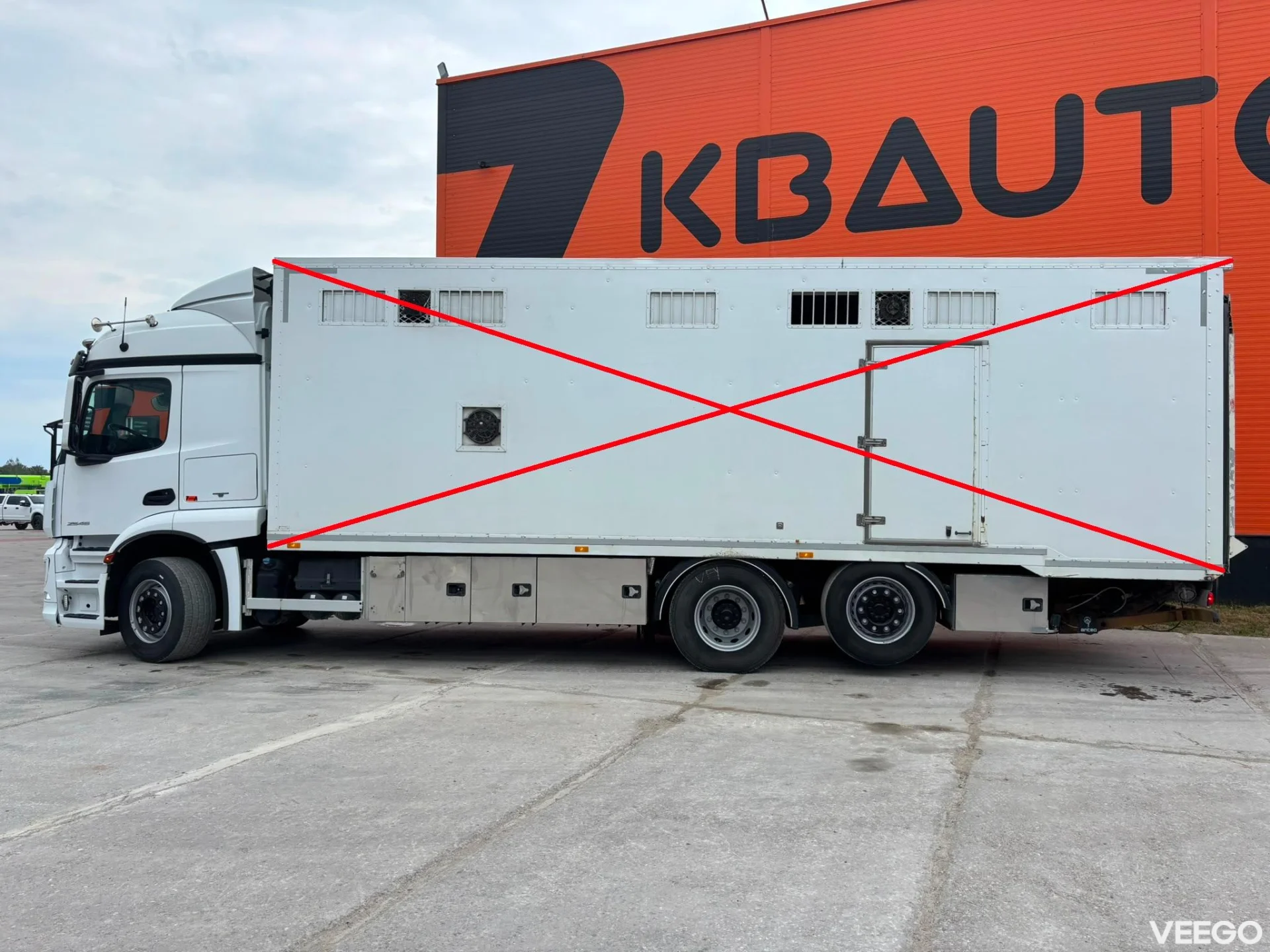 Mercedes-Benz Actros FOR SALE AS CHASSIS / CHASSIS L=8000 mm 460kW