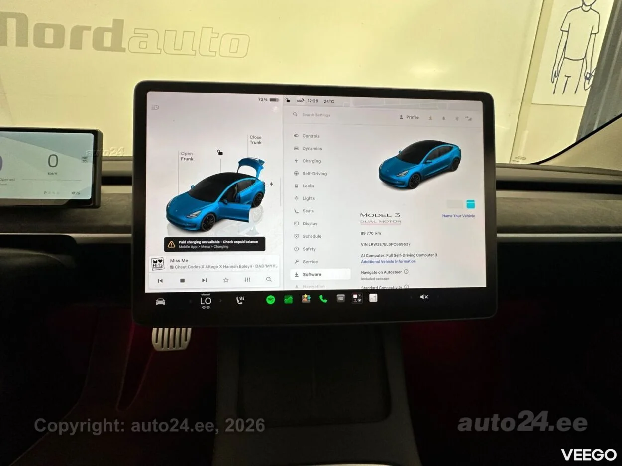 Tesla Model 3 Performance Dual Motor AWD 155kW