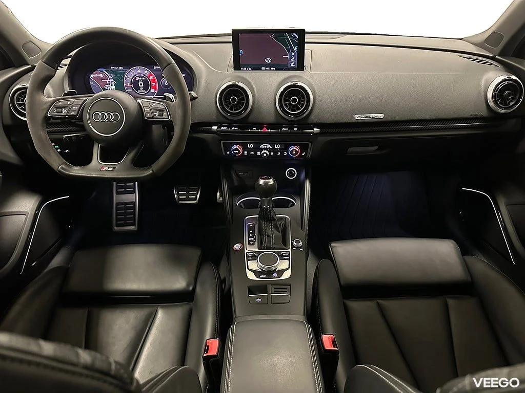 Audi RS 3 Sedan 400HK /Sportavgas /Cockpit /Navi /Sv-Såld 294kW