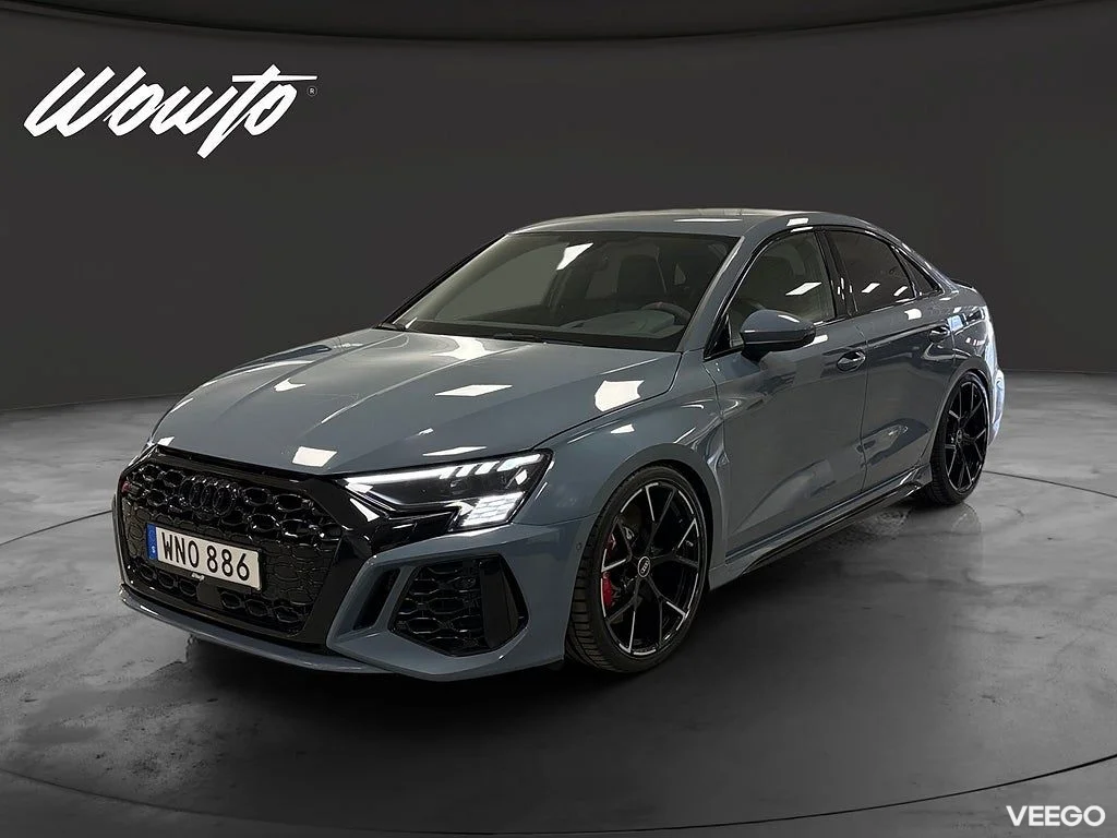 Audi RS 3 Sedan 400HK /RS-Design+ /HuD /Sportavgas /Se Spec 294kW