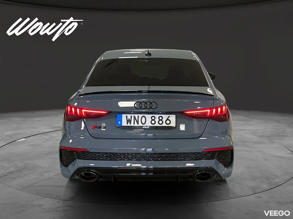 Audi RS 3 Sedan 400HK /RS-Design+ /HuD /Sportavgas /Se Spec 294kW