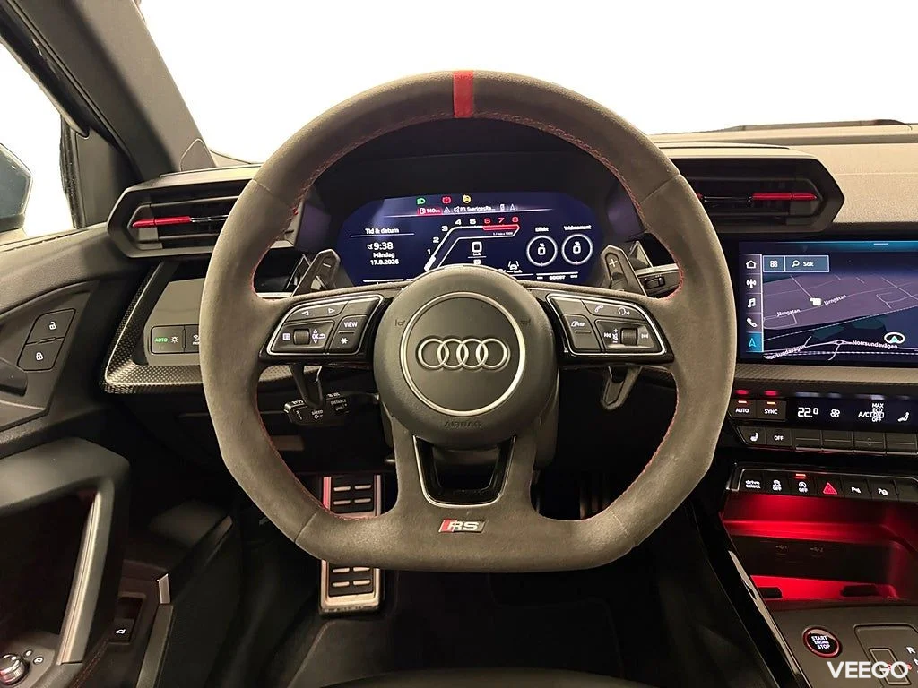 Audi RS 3 Sedan 400HK /RS-Design+ /HuD /Sportavgas /Se Spec 294kW