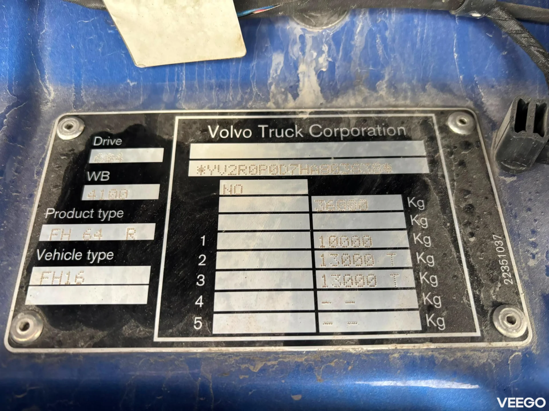 Volvo FH GCW 185 ton / GLOBE XL / RETARDER / HYDRAULICS 750kW
