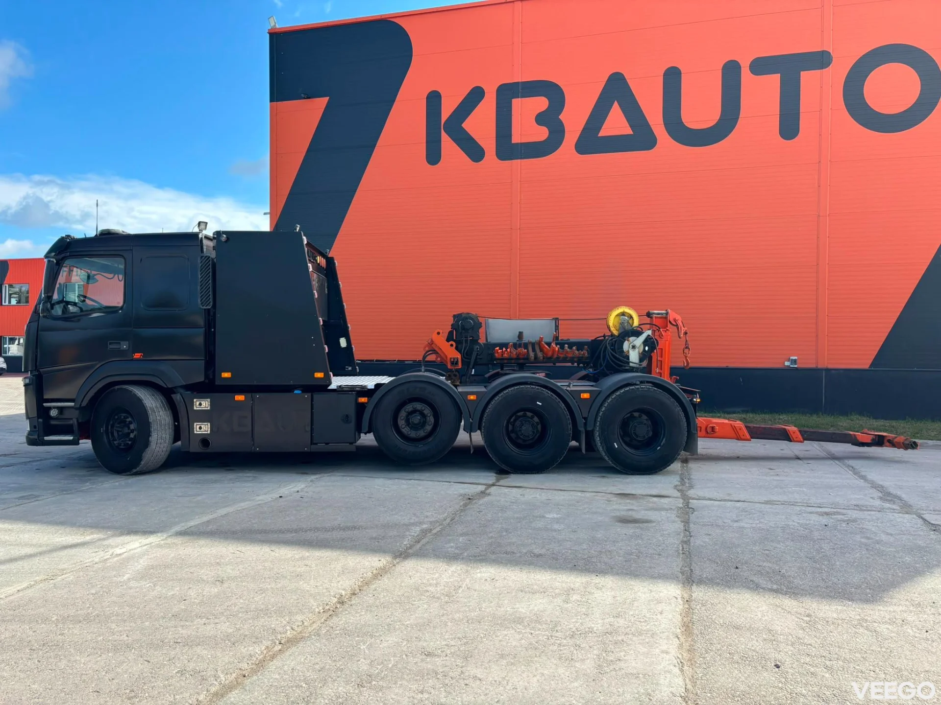 Volvo FM Zacklift Z453 / WINCH 13,61 ton  500kW