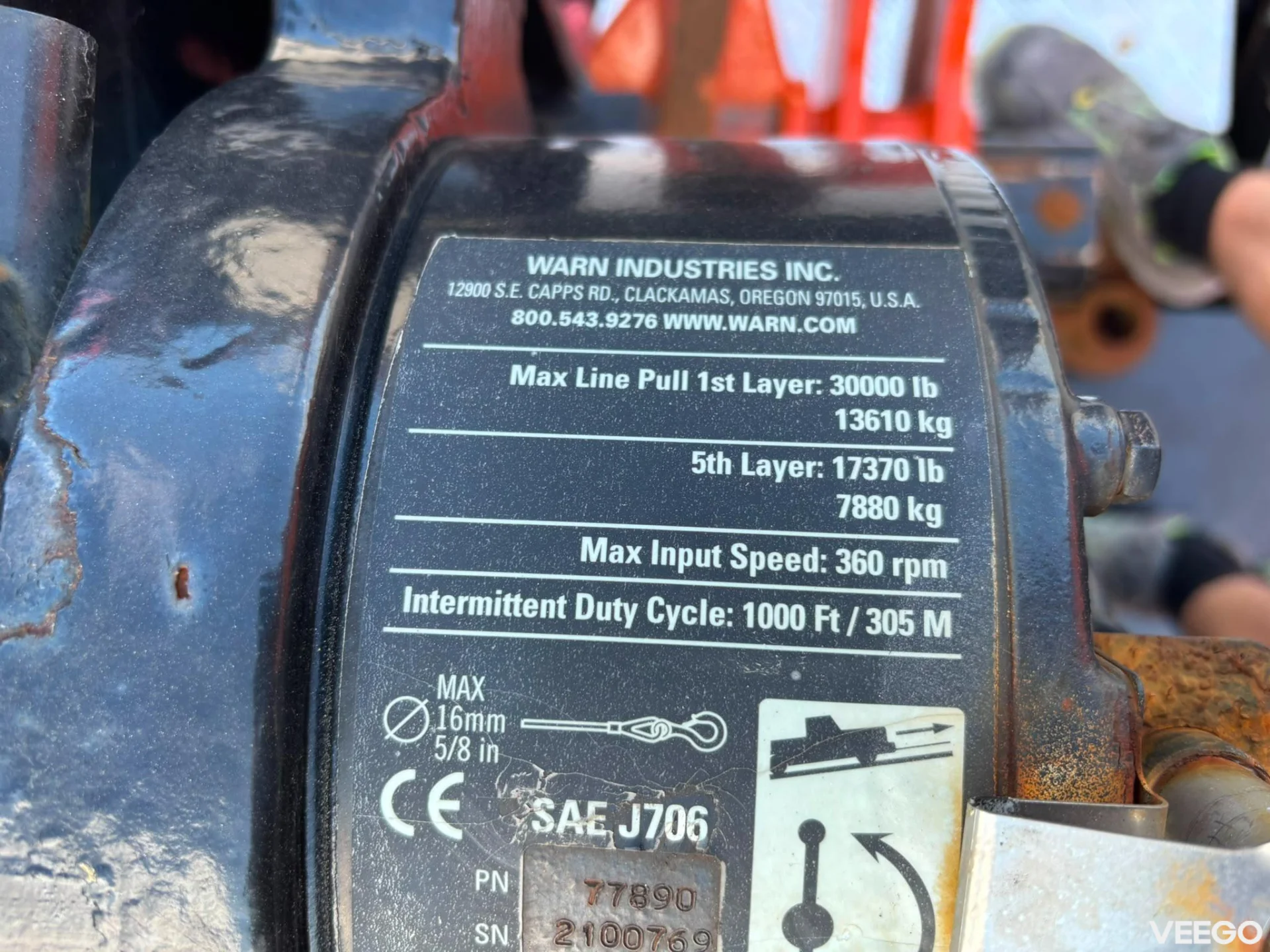 Volvo FM Zacklift Z453 / WINCH 13,61 ton  500kW