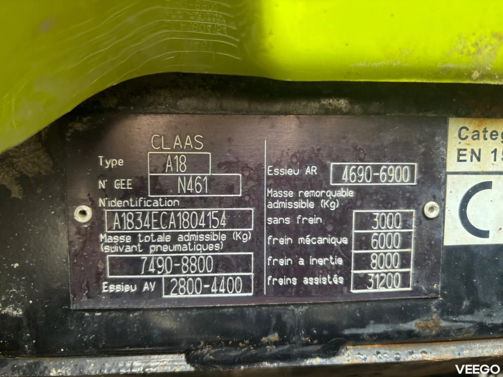 Claas Arion 650 156kW
