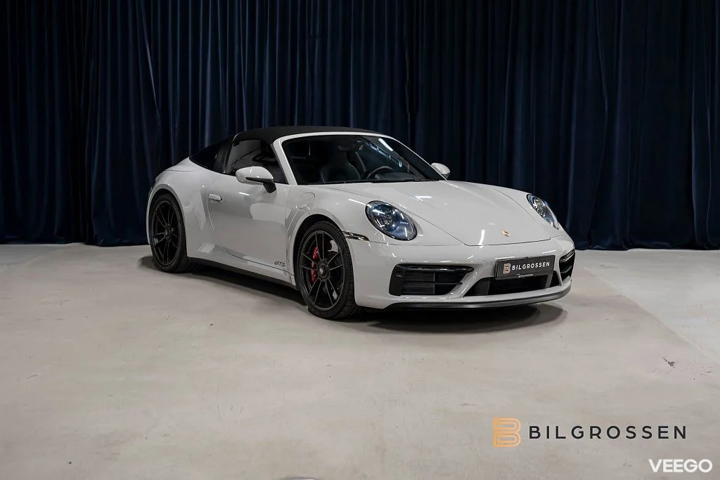 Porsche 911 Targa 4 GTS Lyft Bakaxel Sport Chron Plus Sportavg 353kW