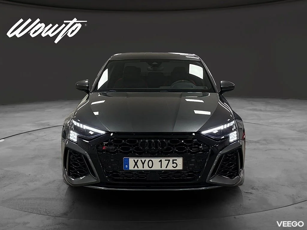 Audi RS 3 Sedan 400HK /RS-Design+ /HuD /Sportavgas /Se Spec 294kW