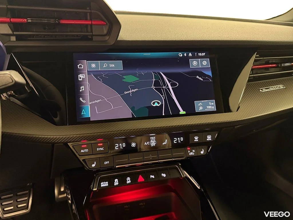 Audi RS 3 Sedan 400HK /RS-Design+ /HuD /Sportavgas /Se Spec 294kW