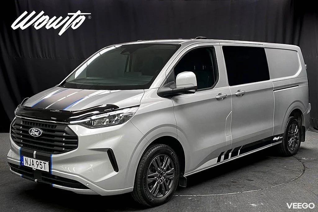 Ford TRANSIT Transit Custom 320 Crew Van 2.0 AWD 170HK L2 5-Sits /Moms 125kW