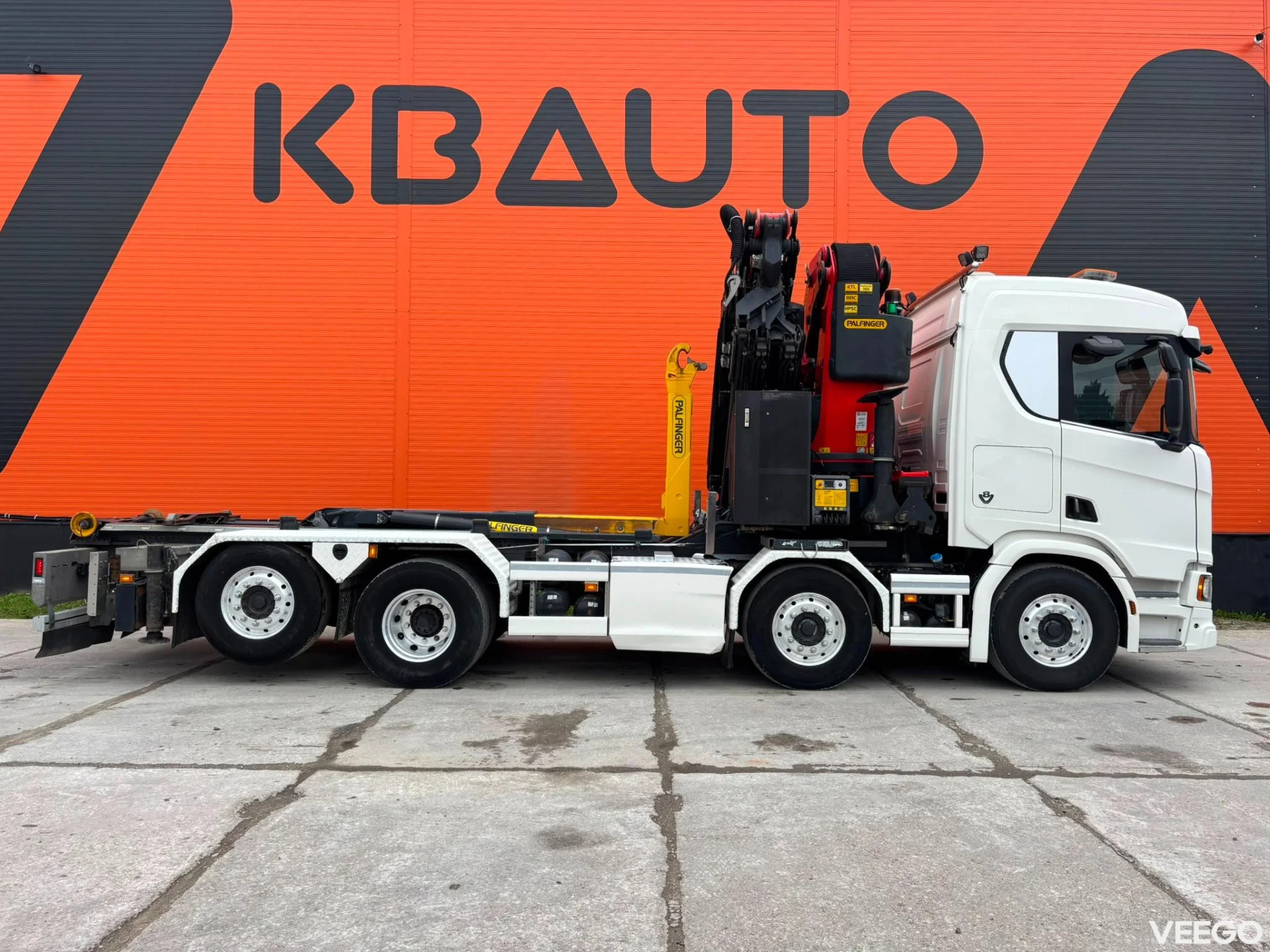 Scania R580 PK 78002 + JIB / PALFINGER T15 ton / L=5100 mm 580kW