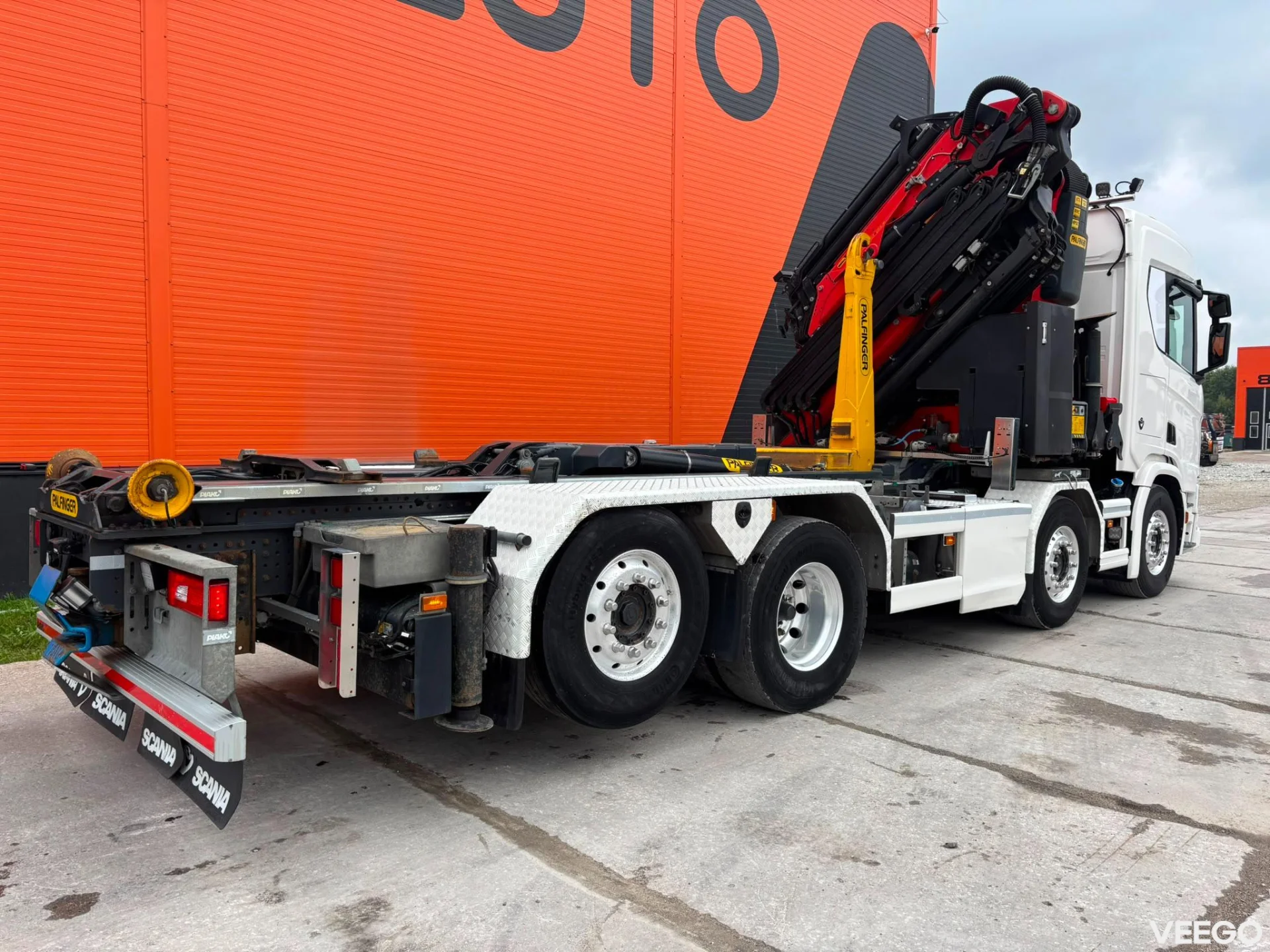Scania R580 PK 78002 + JIB / PALFINGER T15 ton / L=5100 mm 580kW