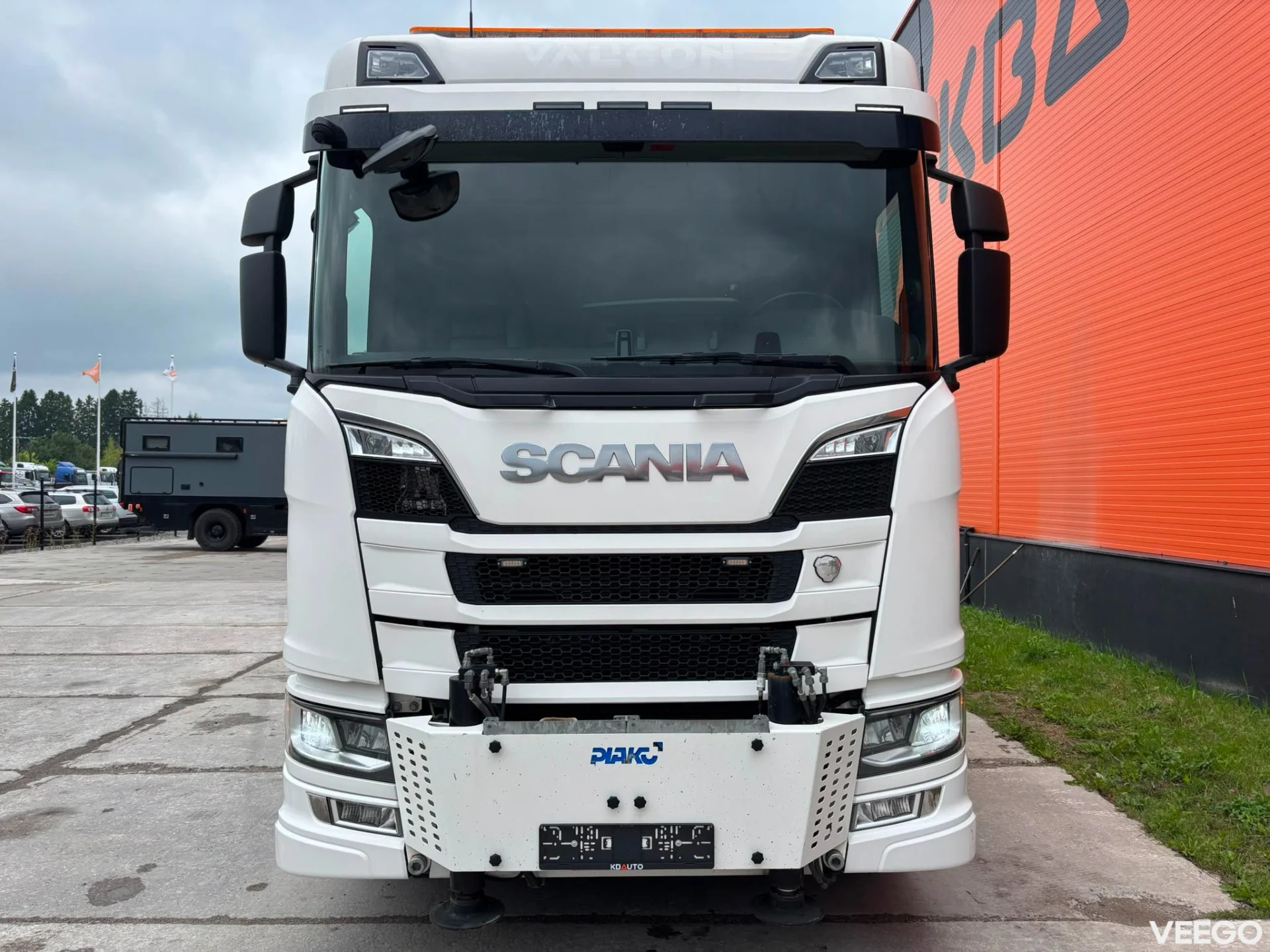 Scania R580 PK 78002 + JIB / PALFINGER T15 ton / L=5100 mm 580kW