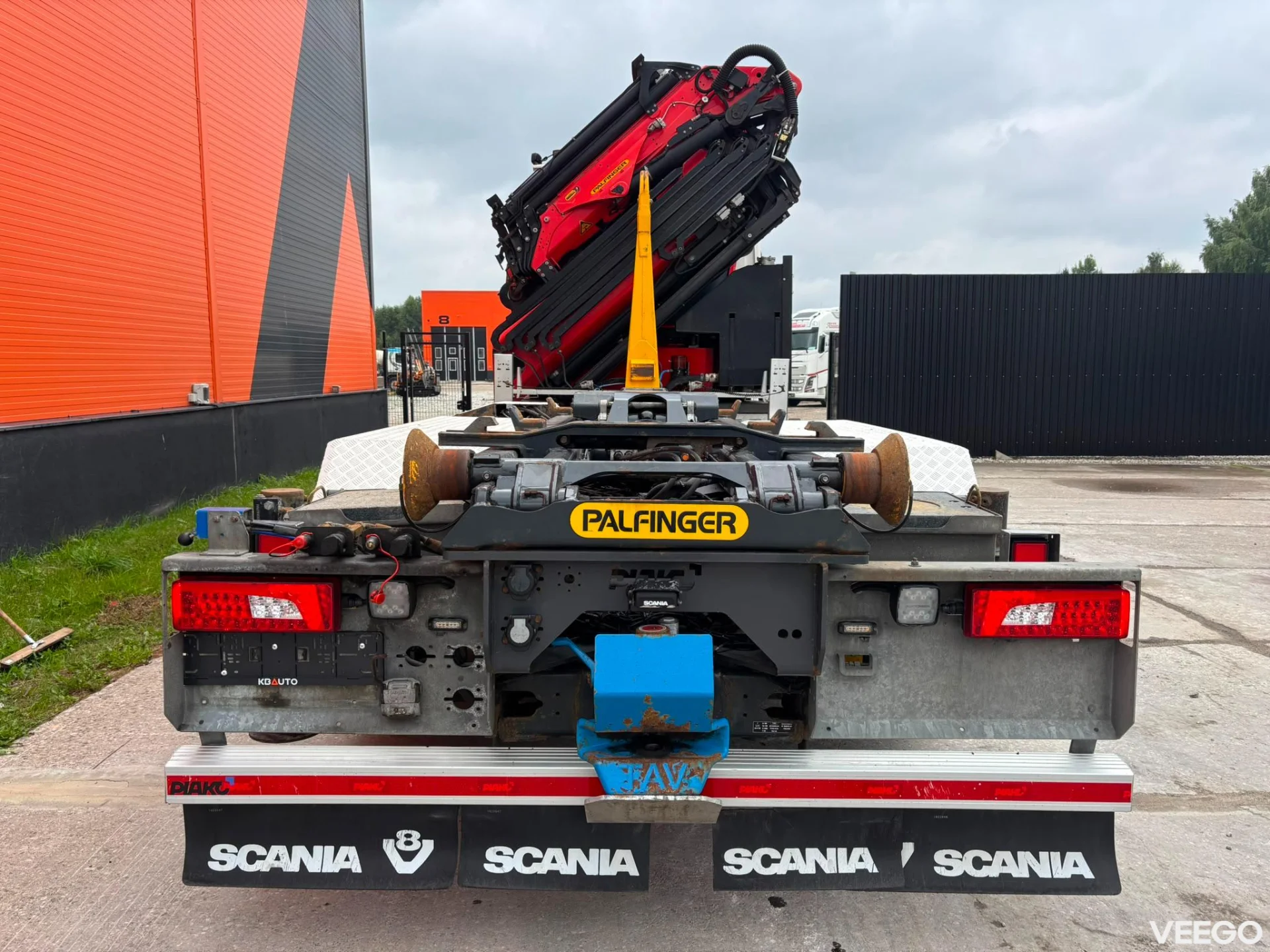 Scania R580 PK 78002 + JIB / PALFINGER T15 ton / L=5100 mm 580kW