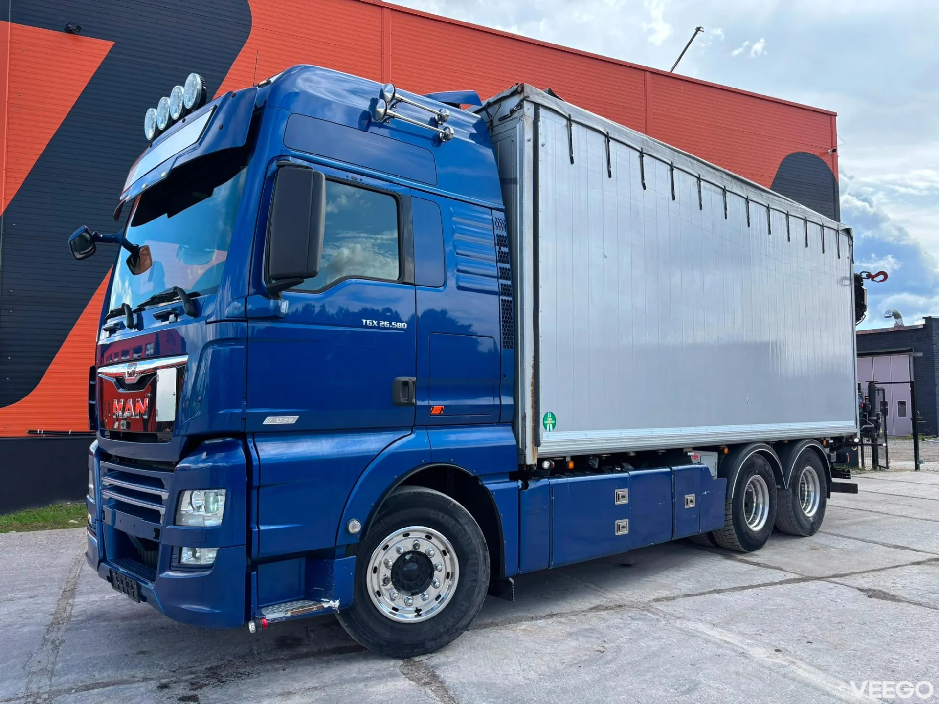 MAN TGX HMF 1920 K6 YEAR 2021 / BOX L=6507 mm 580kW