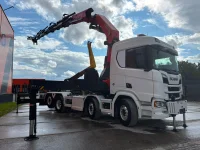 Scania R580 PK 78002 + JIB / PALFINGER T15 ton / L=5100 mm 580kW thumbnail