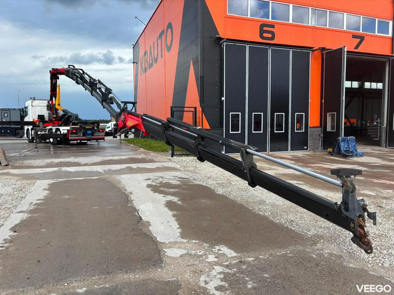 Scania R580 PK 78002 + JIB / PALFINGER T15 ton / L=5100 mm 580kW