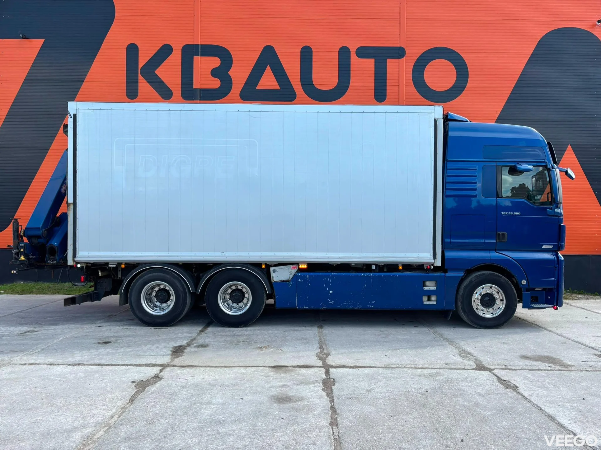 MAN TGX HMF 1920 K6 YEAR 2021 / BOX L=6507 mm 580kW