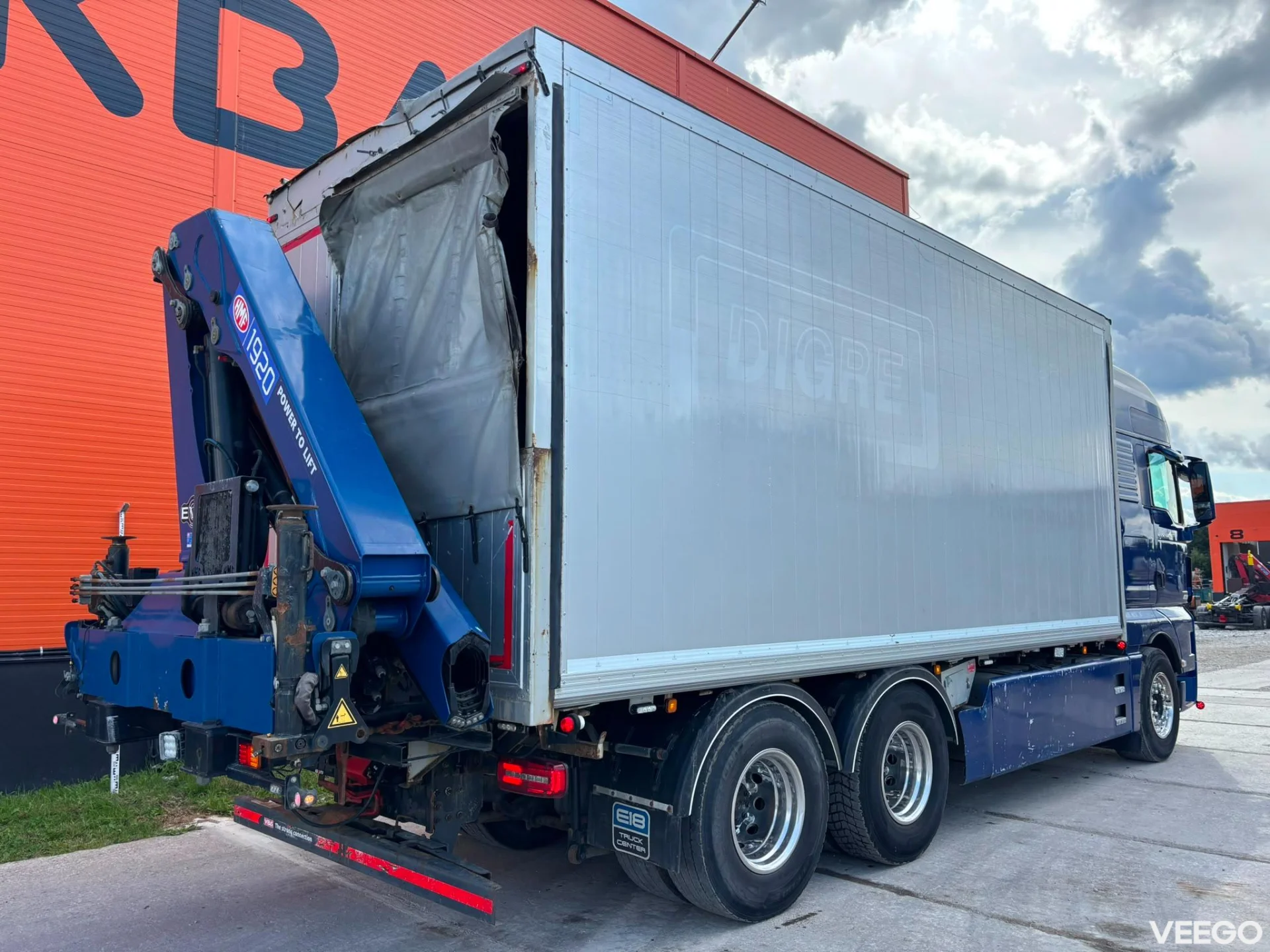 MAN TGX HMF 1920 K6 YEAR 2021 / BOX L=6507 mm 580kW