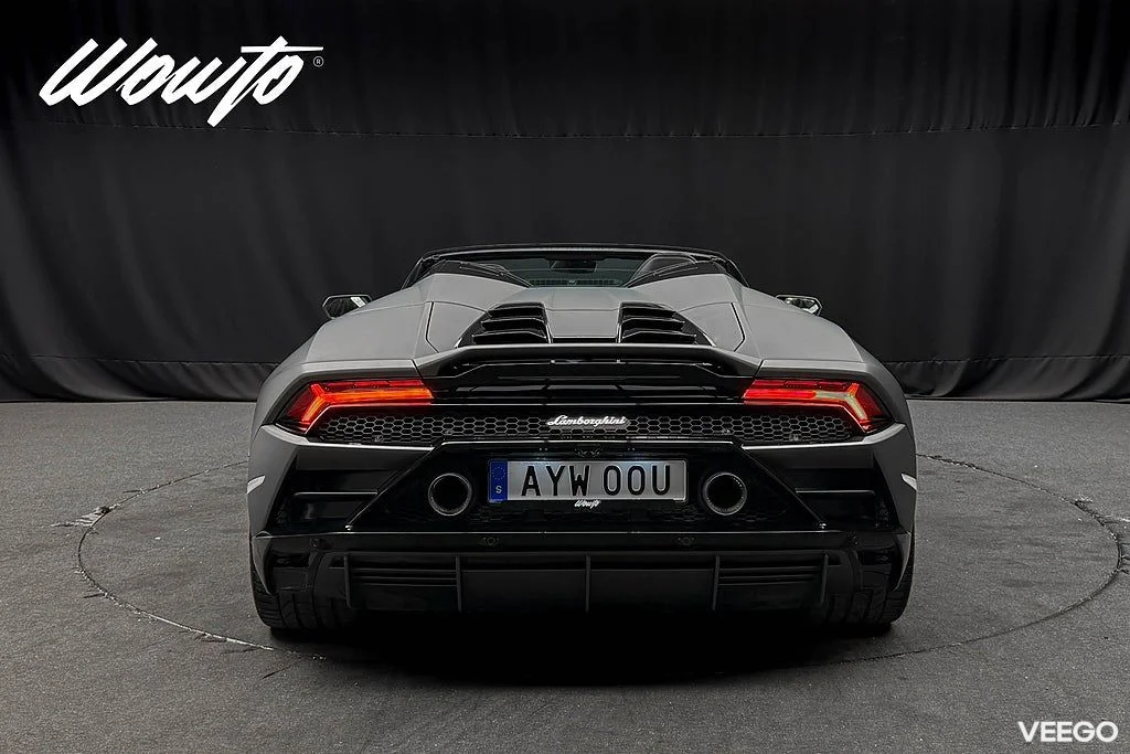 Lamborghini Huracan Evo Spyder DCT 640HK / Lift / Se Spec 471kW