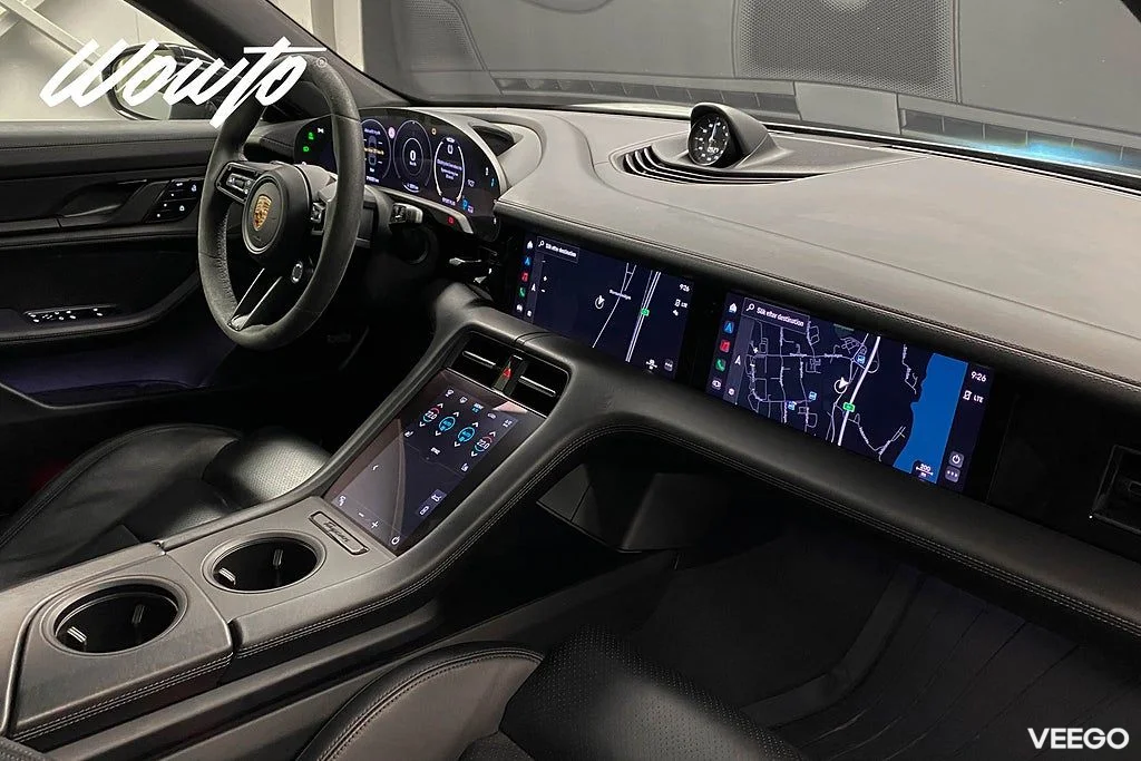 Porsche Taycan 4S 571HK /Passagerardisplay /Pano /Bose 420kW