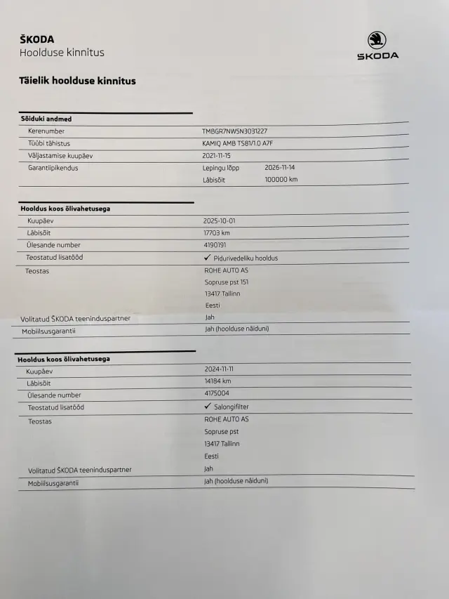 Image of Skoda Kamiq 1 81kW