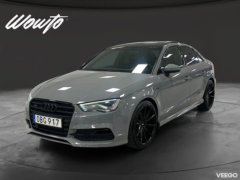 Audi A3 Sedan 2.0 TDI 184hk Quattro S tronic S-Line Panorama 135kW