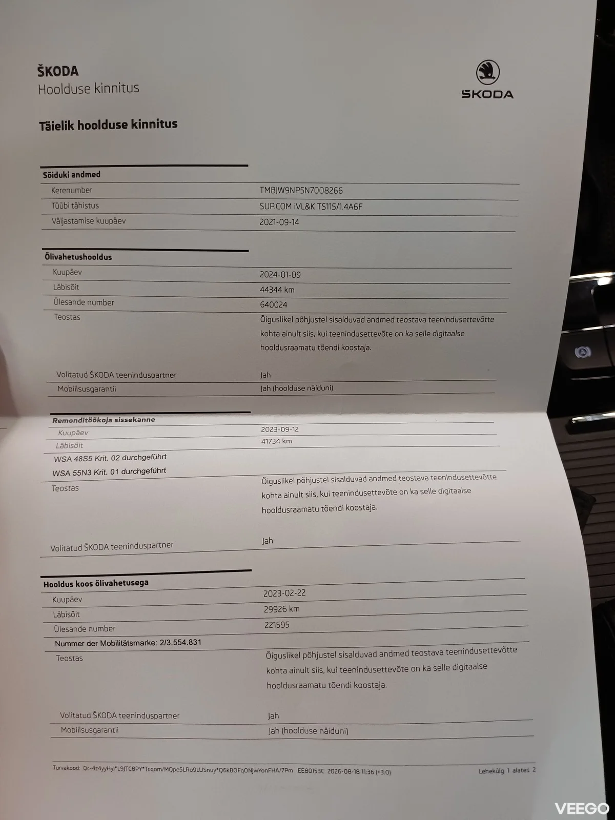 Skoda Superb 1.4 115kW