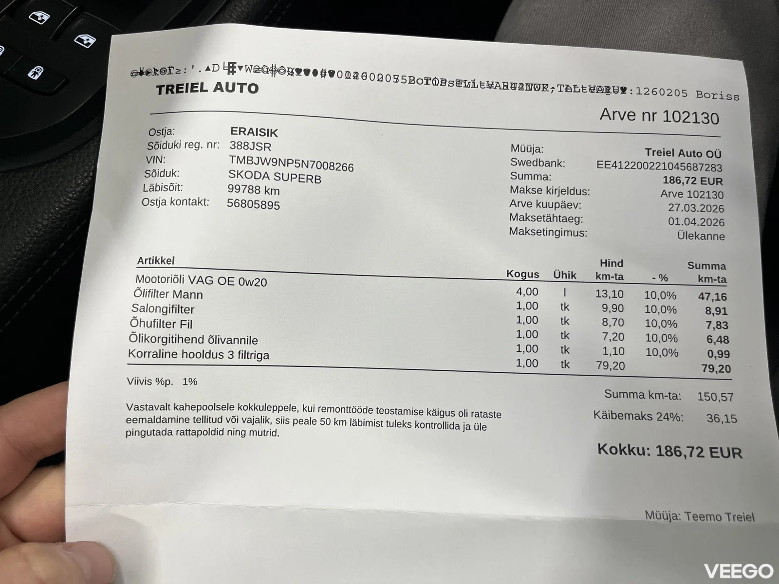 Skoda Superb 1.4 115kW