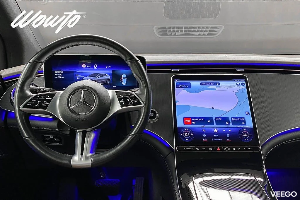 Mercedes-Benz EQE Suv 500 4M 96 kWh 408HK AMG /Pano/360/Moms 300kW